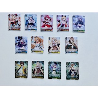 Bushiroad Weiss Schwarz - Hololive Super Expo N, HLP แยกขายใบ