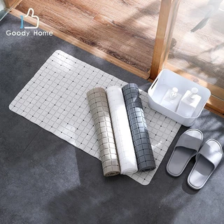 Goody Home แผ่นยางกันลื่น แผ่นยาง PVC กันลื่น ในห้องน้ำ ห้องครัว ขนาด 38*72 cm.