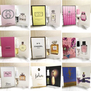 น้ำหอมขนาดพกพา น้ำหอมตัวเทส ขนาดทดลอง Perfume 2ml. น้ำหอม น้ำหอมผู้หญิง น้ำหอมแบ่งขาย