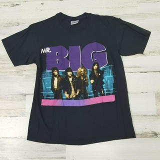 เสื้อยืดผ้าฝ้าย Sanc6 {พร้อมส่ง XS-4xl} หายาก !! เสื้อยืดผ้าฝ้าย 100% พิมพ์ลาย Mr Addicted That Rush Tour 1989 พลัสไซซ์