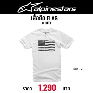 เสื้อยืด ALPINESTARS FLAG WHITE