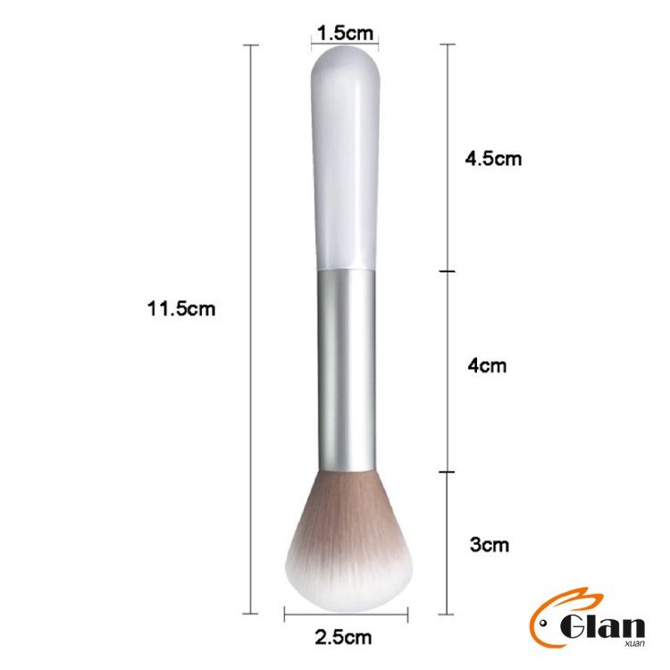 Glanxuan แปรงปัดแก้ม แปรงอายแชโดว์ Multi-purpose brush - รูปที่ 7