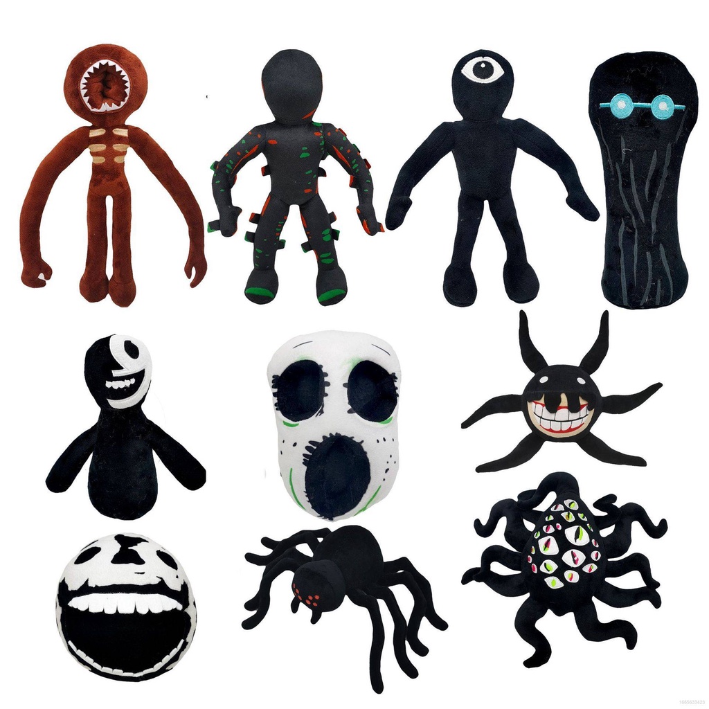 Ns3 Roblox Doors ตุ๊กตาฟิกเกอร์ Rush Error Seek Ambush Halt Eyes Jack Stuffed Dolls ของขวัญฮาโลวีน