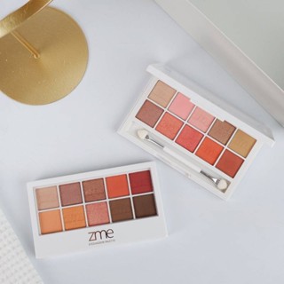 พาเลท อายแชโดว์ ZME มี10สี เนื้อดินน้ำมัน สีสวย ติดทน กันน้ำ กันเหงื่อ ติดทนนาน