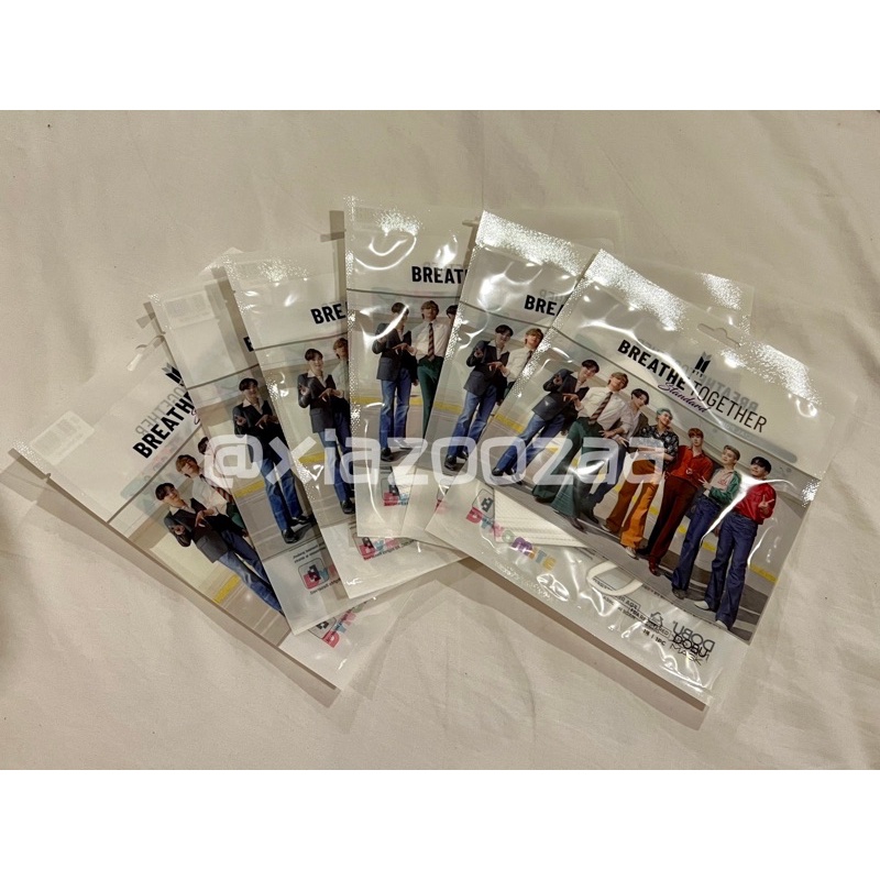 [ พร้อมส่ง ] หน้ากากอนามัยเกาหลี BTS ของแท้