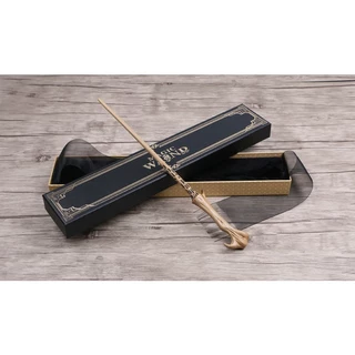 ไม้กายสิทธิ์ แฮรี่Magic Wand Movie กล่องโนเบิลมีริบบิ้น แกนโลหะ