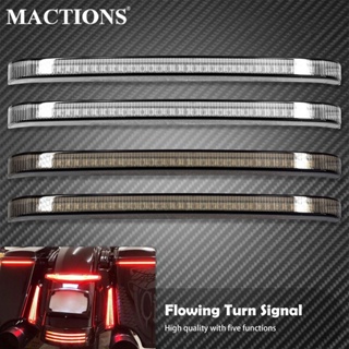 Motorcycle Led Saddlebag Brake Flowing Turn Signal Accent Light For Harley Touring 2014-2022 Electra Glide Road Glide FL