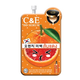 FUJI C&amp;E RED ORANGE DD SERUM 10 G ดีดีส้มแดง ลดหมองคล้ำ สิว ริ้วรอย