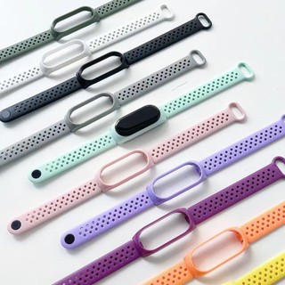 สายรัดข้อมือ สีมาการอง แบบเปลี่ยน สําหรับ Xiaomi 7 Xiaomi Mi 7 Xiaomi Strap 7