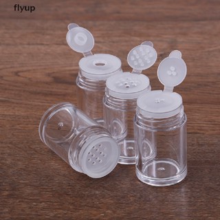 Flyup ขวดเปล่าใส่เครื่องสําอาง พร้อมฝาปิด สกรู ขนาด 10 มล. สีขาว 1 ชิ้น