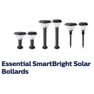 แท้100%PHILIPS Essential SmartBright Solar Bollards