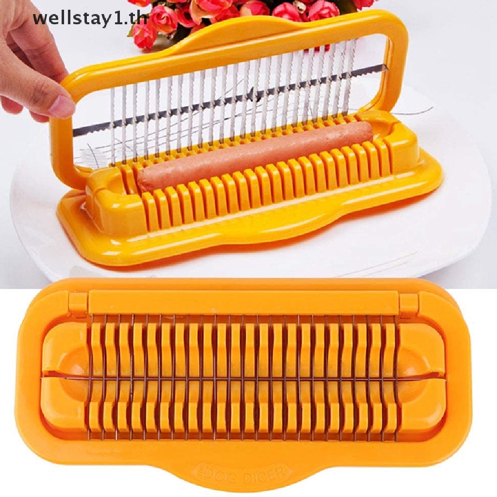 [wellstay1] เครื่องตัดไส้กรอก กล้วย ฮอตดอก ทนทาน [TH]