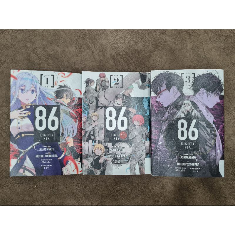 มังงะ : 86 Eighty Six เล่ม 1-3 (จบ)(เวอร์ชันภาษาอังกฤษ)