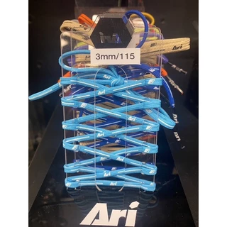 เชือกรองเท้า ARI COLORFUL SHOELACES ความยาว 115 ซม. มีถุงกระดาษ Ari ให้ 1 กล่องมี2เส้น