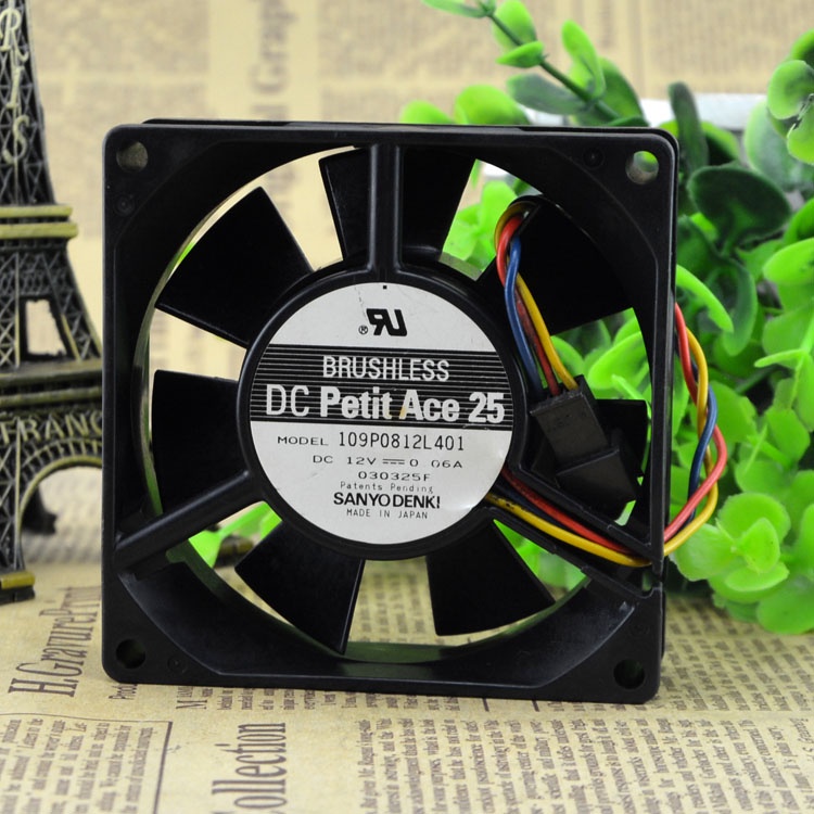SZ 8025 12V 0.06A CASE FAN 109P0812L401