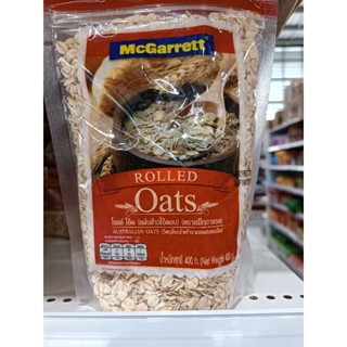 McGarrett Rolled Oats เกล็ดข้าวโอ๊ตอบ วัตถุดิบนำเข้าจากออสเตรเลีย ขนาด400g.