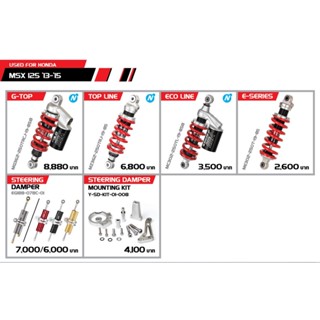 YSS FOR HONDA MSX125 13-15