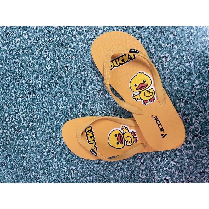รองเท้าแตะY-Roonเป็ดสีเหลือง