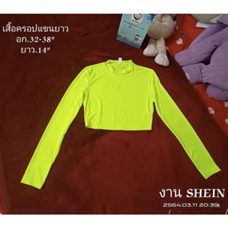 เสื้อครอปผูกเอวลายเสือ