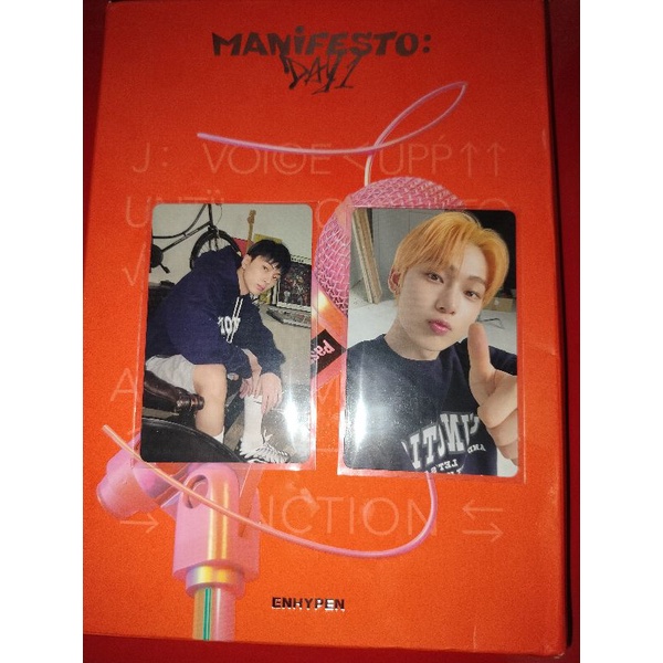 อัลบั้ม Enhypen Manifesto PC Jay PC Sunoo สําหรับคอมพิวเตอร์