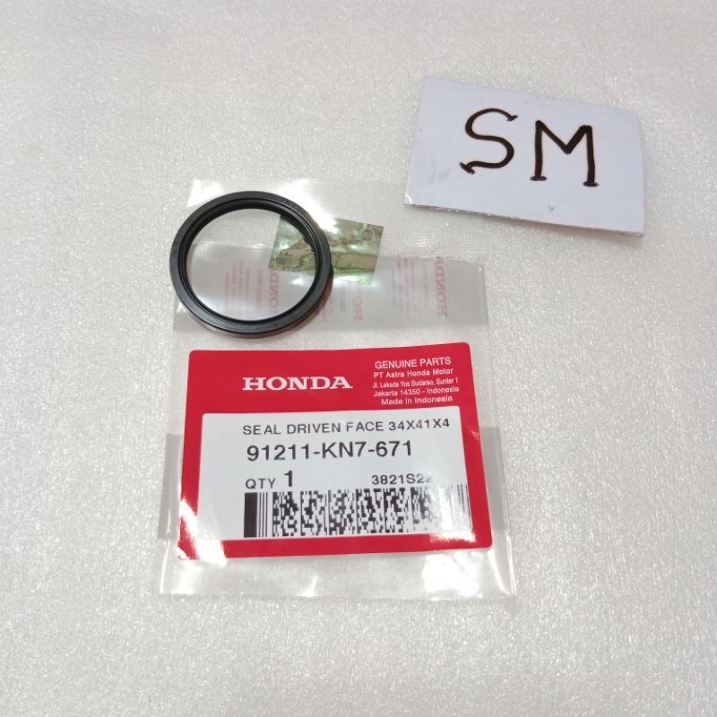 ซีลขับเคลื่อนหน้าซิลดึงดึงเลื่อน Vario 125 150 Beat esp 91211-KN7-671 ของแท้ Honda HGP AHM