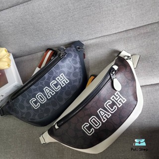 กระเป๋าคาดอกโค้ช 13" COA Warren Belt Bag With Varsity Motif CB912