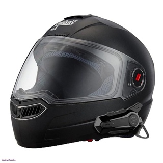 HELMET E1 บลูทูธ หมวกกันน็อค อินเตอร์คอม Bluetooth5.0+EDR บลูทู ธ หูฟังไมโครโฟนหมวกกันน็อคจักรยานหูฟังแฮนด์ฟรีลำโพงโทรคว