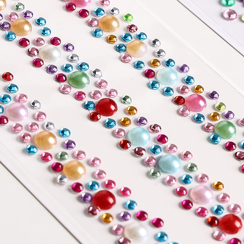 สติกเกอร์อะคริลิค รูปเพชรคริสตัล แบบสร้างสรรค์ สําหรับตกแต่ง - รูปที่ 6