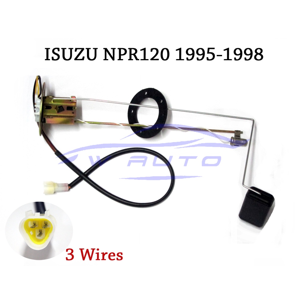 (1อัน) ลูกลอยถังน้ำมัน 3สาย รถบรรทุก อีซูซุ NPR120 1995-1998 ISUZU NPR 120 ลูกลอยในถังน้ำมันรถยนต์ ล