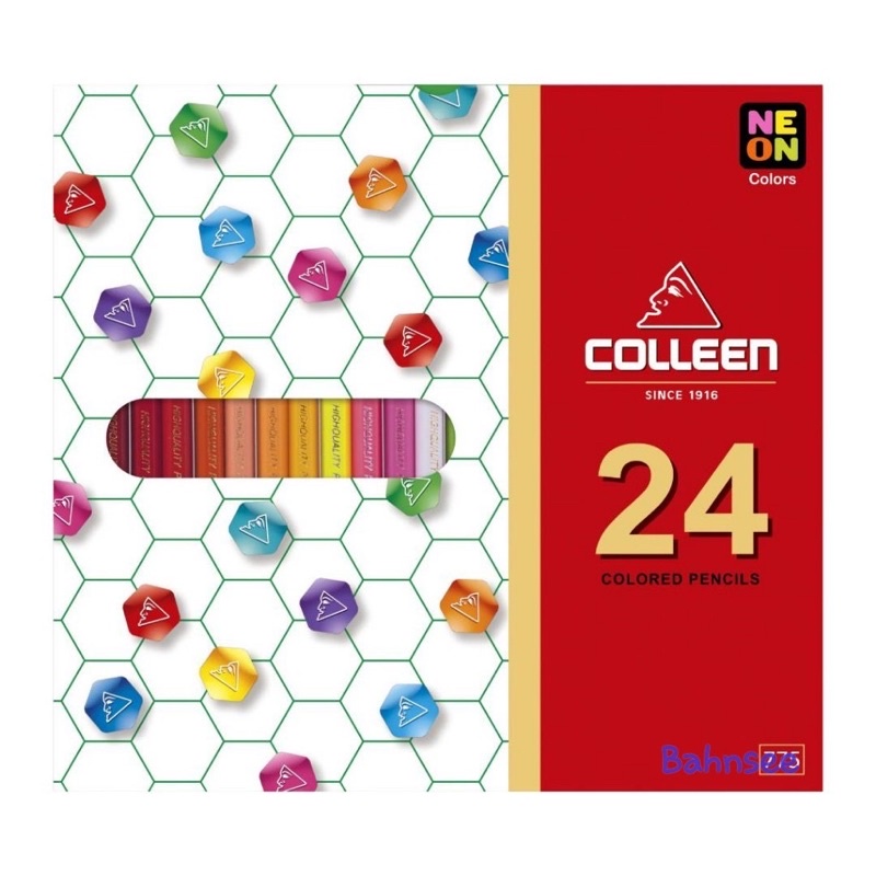 สีไม้คอลลีน 24 สี (Colleen🇯🇵🇯🇵)