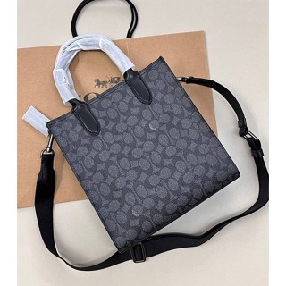GRAHAM TALL TOTE IN SIGNATURE