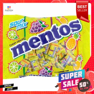 เมนทอส ลูกอม รสซาวร์ มิกซ์ บรรจุ 110 เม็ดMentos Candy, Sour Mix, 110 tablets