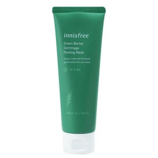 Innisfree มาส์กหน้า Barley Gommage แบบลอกออก สีเขียว 4.05 fl.oz / 120 มล.