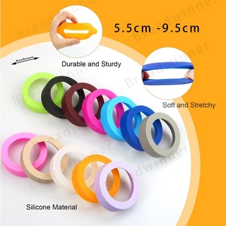 8.5cm ฝาครอบที่นั่งถ้วยน้ำขนาด ยางรองก้นกระติกน้ำ ซิลิโคนรอก้นกระติกน้ำ ขนาดเส้น