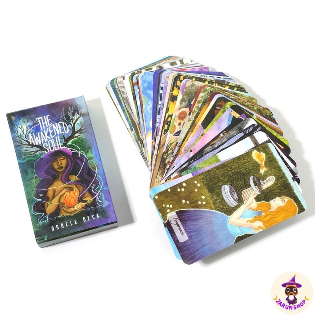 New🔮✨️ ไพ่ออราเคิล Oracle cards The Awakened Soul 🌈