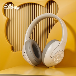 Disney YP04 หูฟังบลูทูธไร้สาย กันน้ํา ตัดเสียงรบกวน พร้อมไมโครโฟน HIFI เพลง บลูทูธ 5.1