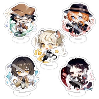 Hosty โมเดลฟิกเกอร์อะคริลิค รูปอนิเมะคณะประพันธกรจรจัด Dazai Chuuya เหมาะกับของสะสม สําหรับตกแต่ง