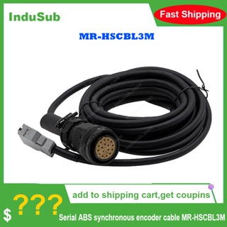 Mr-hscbl3m Serial ABS สายเคเบิลเอ็นโค้ดเดอร์ซิงโครนัส MR-HSCBL3M สําหรับ MR-HENC