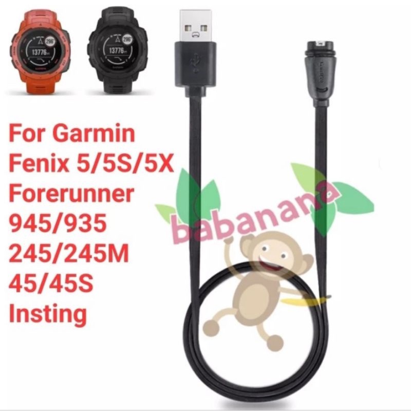 สายชาร์จ garmin Fenix 5 6 7 Venu Viviactive Quatix cable casan