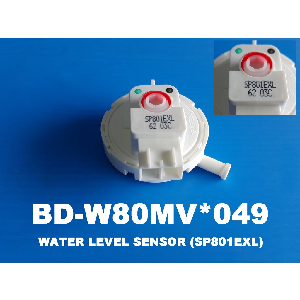 WATER LEVEL SENSOR (SP801EXL) ตัววัดระดับน้ำเครื่องซักผ้า ยี่ห้อ HItachi อะไหล่แท้ พาร์ท BD-W80MV*049