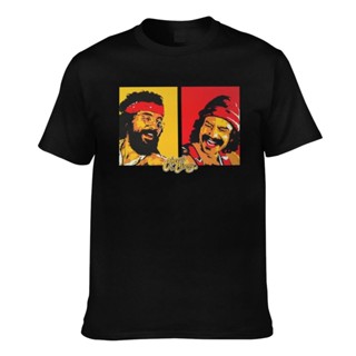 เสื้อยืด พิมพ์ลาย Cheech And Chong Faces คุณภาพสูง แบบสร้างสรรค์