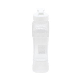 Therichbuyer ขวดน้ำทรงเหลี่ยมพร้อมฝา SUPER LOCK รุ่น JCP-5210 ความจุ 2,100 มล. สีขาว