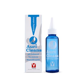 Auri Cleans น้ำยาเช็ดหู ล้างหู ขจัดสิ่งสกปรก กลิ่นเหม็น เชื้อโรค สูตรอ่อนโยน สำหรับ สุนัข-แมว ขนาด 100 ml.