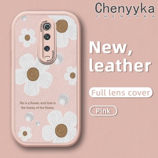เคสโทรศัพท์มือถือหนังนิ่ม ป้องกันเลนส์กล้อง กันกระแทก ลายดอกไม้ แฟชั่นเรียบง่าย สําหรับ Xiaomi 9T Pro Redmi K20 Pro
