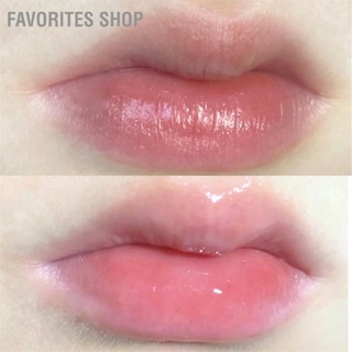 Favorites Shop ลิปมาสก์น้ําผึ้งใส ให้ความชุ่มชื้น ซ่อมแซมผิวแห้ง แบบพกพา สําหรับผู้หญิง