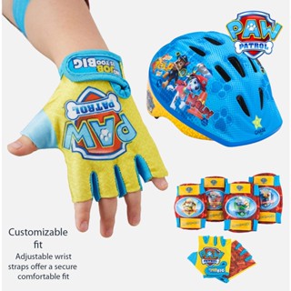 ชุดเซฟตี้เด็ก หมวก ถุงมือ สนับเข่าศอก Nickelodeon Paw Patrol and Blues Clues &amp; You! Toddler and Kids ราคา 890 บาท