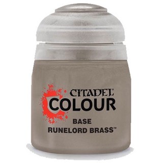 [Paint] Citadel BASE: RUNELORD BRASS