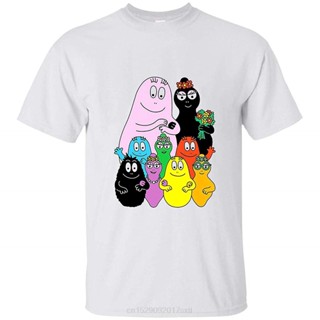 Barbapapa 19 เสื้อยืดแขนสั้น มีฮู้ด แฟชั่นฤดูร้อน สําหรับผู้ชาย และผู้หญิงS-5XL