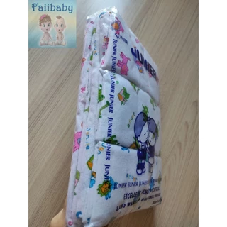 ราคาถูกที่สุด 12 ผืน ผ้าอ้อมแรกเกิด ผ้าอ้อมเด็กแรกเกิด แบบซักได้ ผ้าสำลี เกรดA ซับน้ำเยอะ ไซร์24นิ้ว คละสี สุ่มลาย โปร