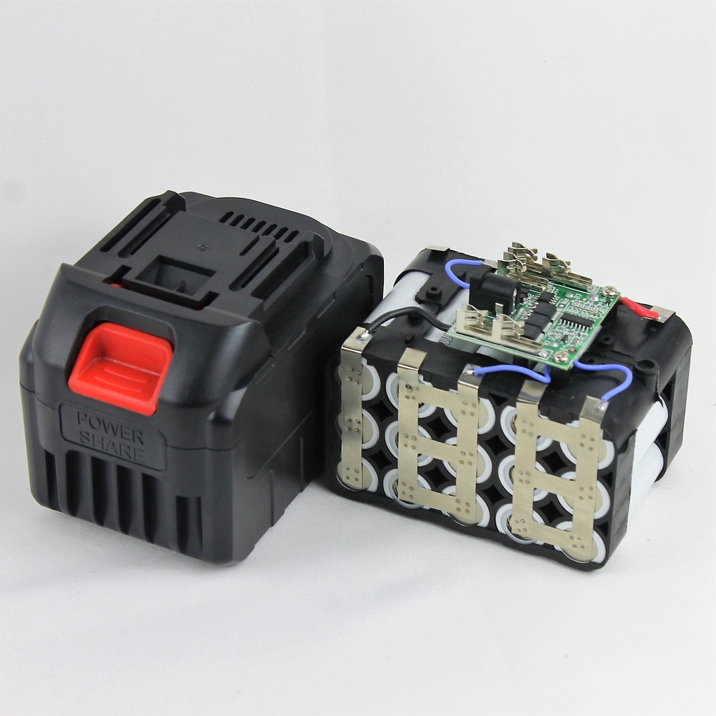 แบตเตอรี่ 18v. 21V. เครื่องมือไร้สาย ความจุเต็ม เซลแบตคุณภาพดี Bl1850 Bl1830 แบตสว่าน แบตเครื่องมือจีน แบตทรง Makita - รูปที่ 3